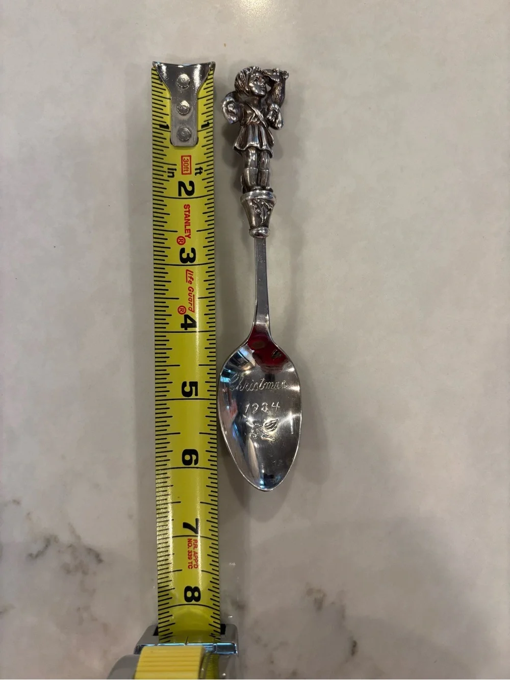Vintage Reed & Barton Silver plated Christmas Spoon